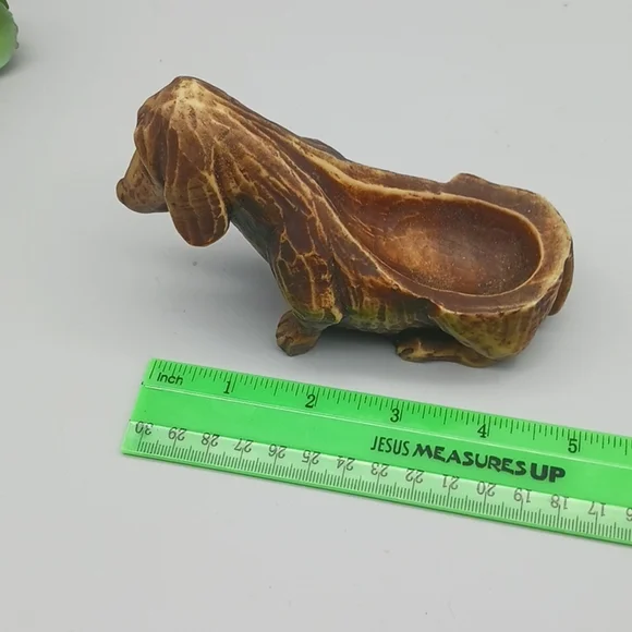 Vintage Dachshund Figurine Pipe Holder - Picture 6 of 8